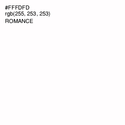 #FFFDFD - Romance Color Image