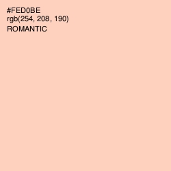 #FED0BE - Romantic Color Image