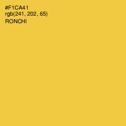 #F1CA41 - Ronchi Color Image