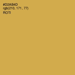 #D2AB4D - Roti Color Image