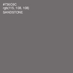 #736C6C - Sandstone Color Image