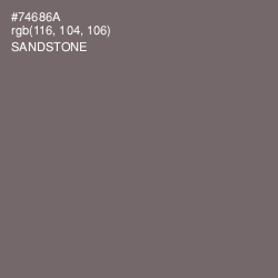 #74686A - Sandstone Color Image