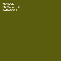 #5A5D0D - Saratoga Color Image