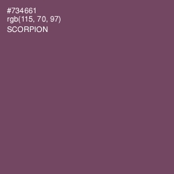 #734661 - Scorpion Color Image