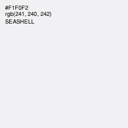 #F1F0F2 - Seashell Color Image
