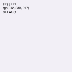 #F2EFF7 - Selago Color Image