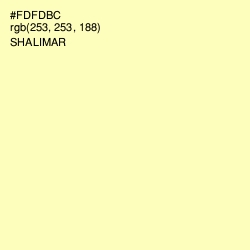 #FDFDBC - Shalimar Color Image