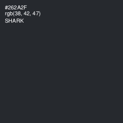 #262A2F - Shark Color Image