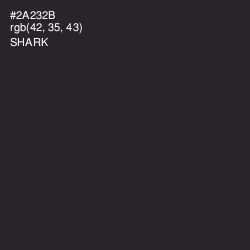 #2A232B - Shark Color Image