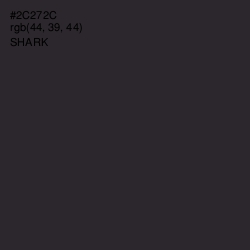 #2C272C - Shark Color Image