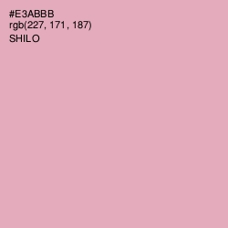 #E3ABBB - Shilo Color Image