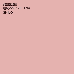 #E5B2B0 - Shilo Color Image