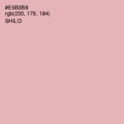 #E6B3B8 - Shilo Color Image