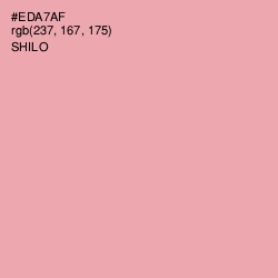 #EDA7AF - Shilo Color Image