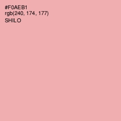 #F0AEB1 - Shilo Color Image