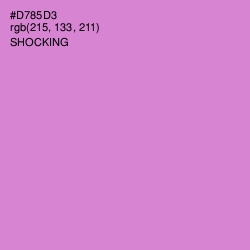 #D785D3 - Shocking Color Image