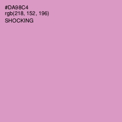 #DA98C4 - Shocking Color Image