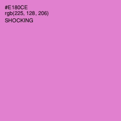 #E180CE - Shocking Color Image
