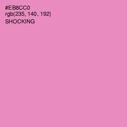 #EB8CC0 - Shocking Color Image