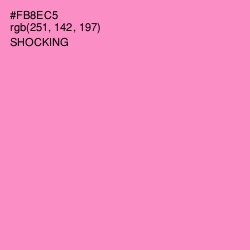 #FB8EC5 - Shocking Color Image