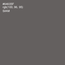 #64605F - Siam Color Image