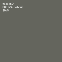 #64665D - Siam Color Image