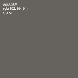 #66635E - Siam Color Image