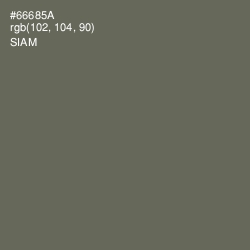 #66685A - Siam Color Image