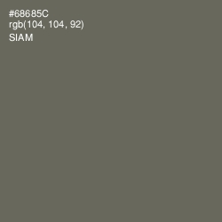 #68685C - Siam Color Image