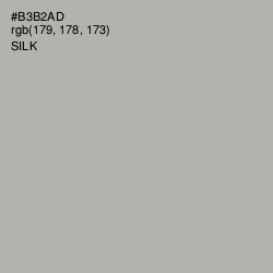 #B3B2AD - Silk Color Image