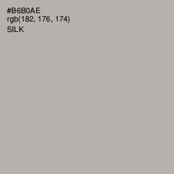 #B6B0AE - Silk Color Image