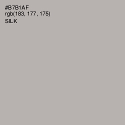 #B7B1AF - Silk Color Image
