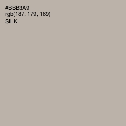 #BBB3A9 - Silk Color Image