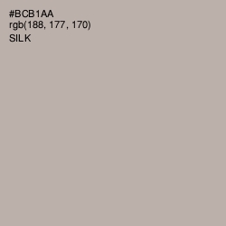 #BCB1AA - Silk Color Image