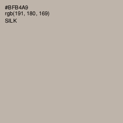 #BFB4A9 - Silk Color Image