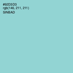 #92D3D3 - Sinbad Color Image