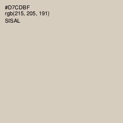 #D7CDBF - Sisal Color Image