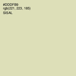 #DDDFB9 - Sisal Color Image