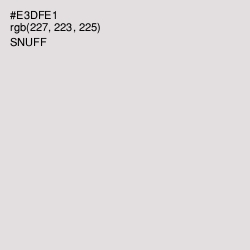 #E3DFE1 - Snuff Color Image