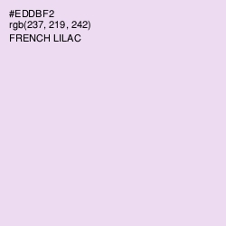 #EDDBF2 - Snuff Color Image
