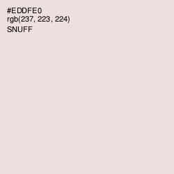 #EDDFE0 - Snuff Color Image