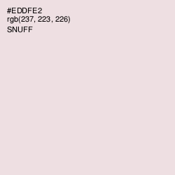 #EDDFE2 - Snuff Color Image