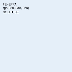 #E4EFFA - Solitude Color Image
