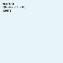 #E8F5F8 - Solitude Color Image