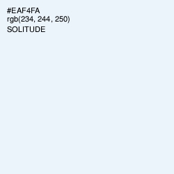 #EAF4FA - Solitude Color Image