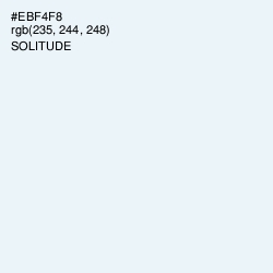 #EBF4F8 - Solitude Color Image