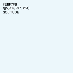 #EBF7FB - Solitude Color Image