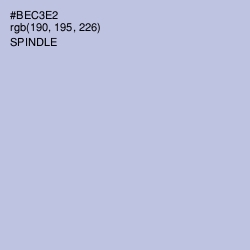 #BEC3E2 - Spindle Color Image