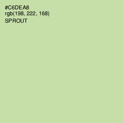 #C6DEA8 - Sprout Color Image