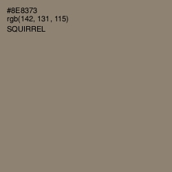 #8E8373 - Squirrel Color Image